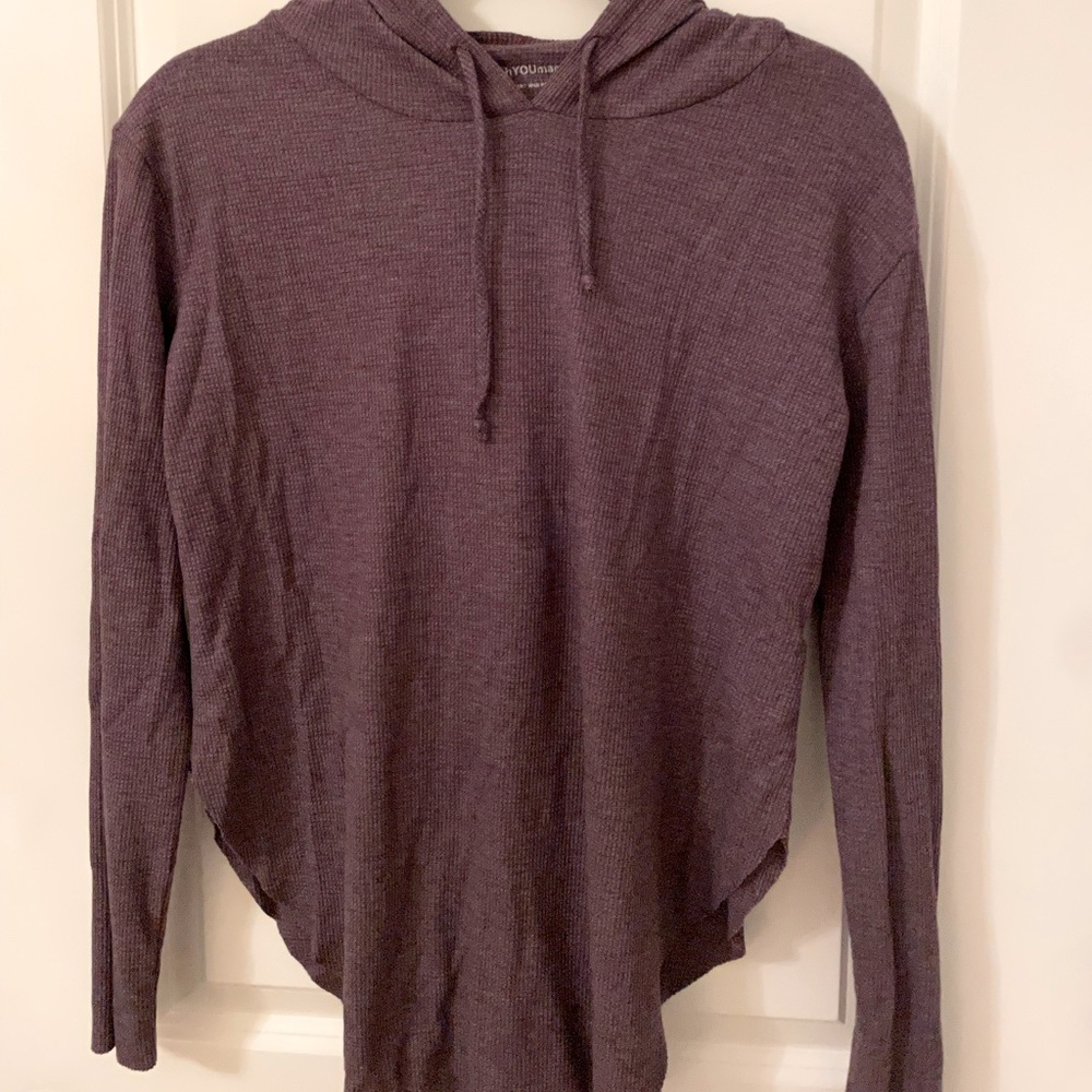 Good Human Purple Light Hoodie